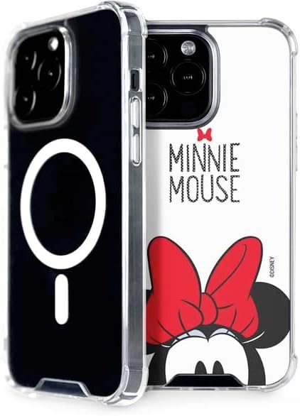 Skinit Phone Case Compatible with MagSafe iPhone 13 Pro Max - Officially Licensed Disney Minnie Mouse Design
