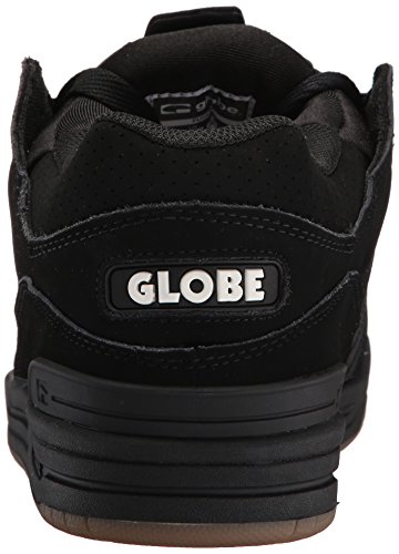 Image of Globe Men's Fusion Shoe, Black /Black /Silver Grey, 6 M US