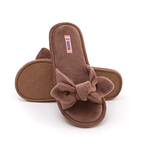 Millffy Summer Slippers for Women Indoor Open Toe Slippers Kawaii Cotton Bedroom Slippers for Womens Sandal Slippers4