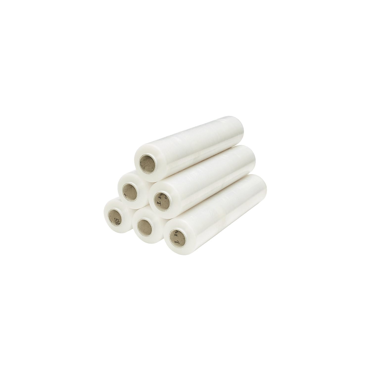 ratioform | Kit économique de film étirable | Lot de 6, épaisseur du matériau 23 µm