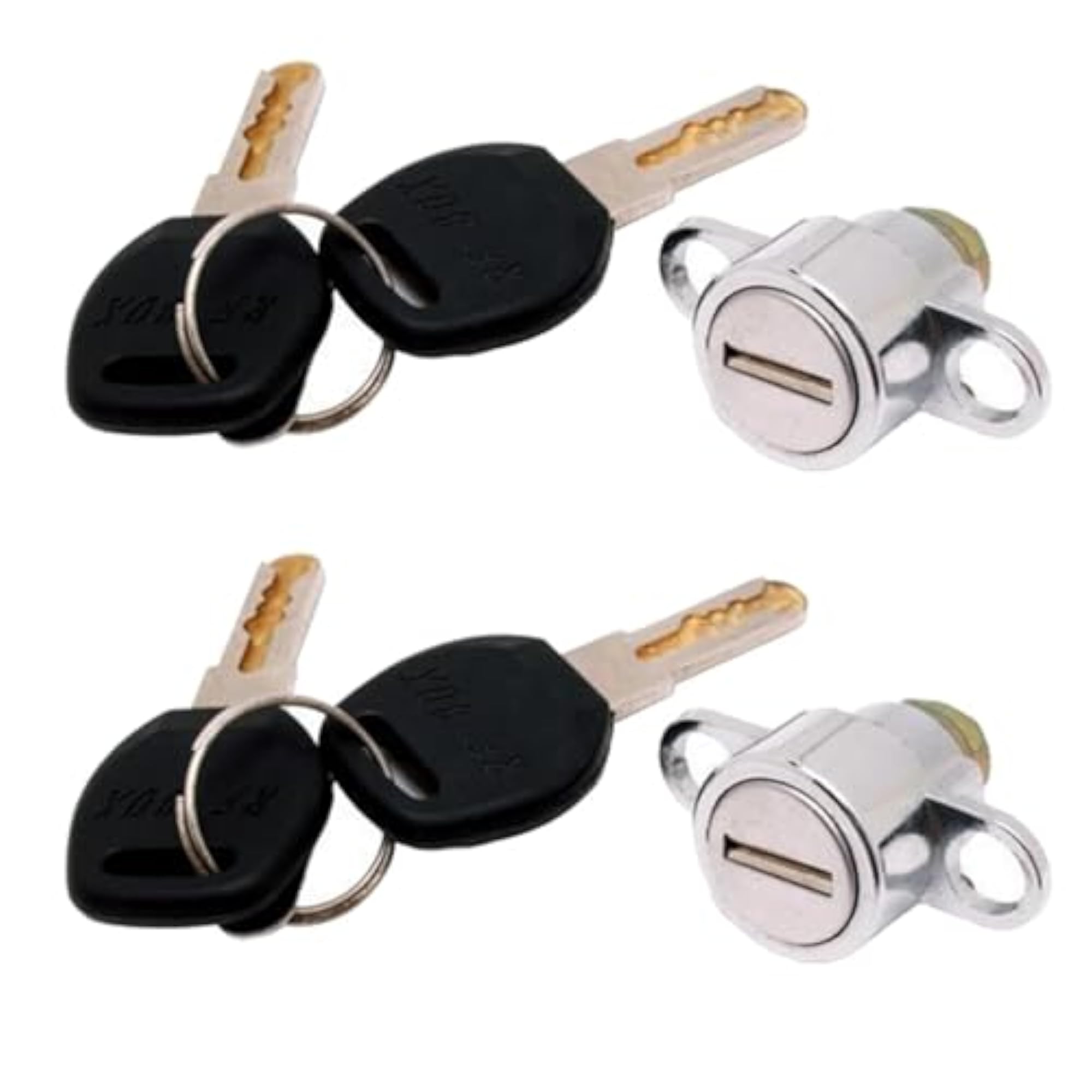 Roof Box Car Rack Locks Replacement Kit, 2 Set