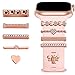 Hemobllo Uhrenarmband Charms Kompatibel mit Smartwatch Series 8 7 6 5 4 3 2 1 Bänder - 10 Stück Uhrenarmband Anhänger Nieten Metall Uhrenarmband-Zubehör Dekorative Ringschlaufen Watch mit günstig Kaufen-Hemobllo Uhrenarmband Charms Kompatibel mit Smartwatch Series 8 7 6 5 4 3 2 1 Bänder - 10 Stück Uhrenarmband Anhänger Nieten Metall Uhrenarmband-Zubehör Dekorative Ringschlaufen