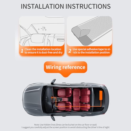 Señal Led Programable para Coche con Luz de Ojos Colorida y Control de Voz en Parabrisas 8