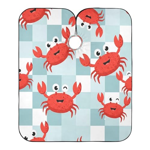 Capa para barbero impermeable y ajustable para hombre miniatura 2