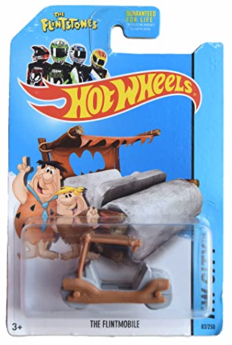 Hot Wheels The Flintmobile - Camión de juguete Fred Picapiedra a escala 1:64
