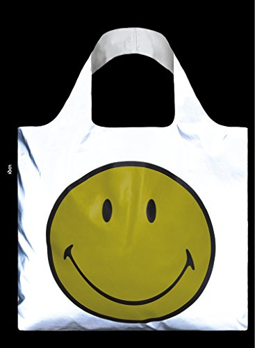 LOQI Artist Reflective Smiley Bag Borsa da