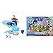 La Pat' Patrouille – PLAYSET DE Bain + VÉHICULE – Univers de Bain Adventure Bay + Véhicule Chase Lumineux & Multipack Figurines d'action - Coffret de 8 Figurines Chiots Et Chatons Pat' Patrouille