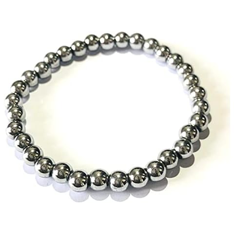Hematite Beaded Bracelet for Healing and Peace Cover
