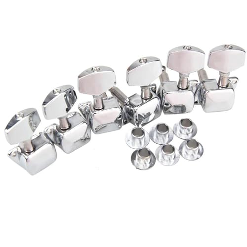 �M�^�[���`���[�i�[�y�O �N���[�� �M�^�[���`���[�j���O�L�[ �Z�~�N���[�Y�h �����p�y��A�N�Z�T���[(Silver)