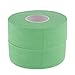LOVIVER Nastro per Impugnatura con Bastone da Hockey Resistente all'Usura (2 Rotoli, 1 Pollice X 11 Iarde), 6 Colori a Scelta, Verde, 2.5x1000cm