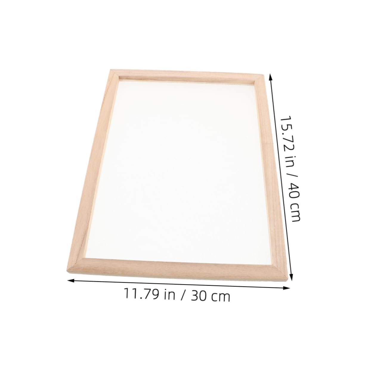 VILLCASE Traditional Papermaking Kit 2pcs Wooden Frame Mesh Screen for Boys and Girls Educational Craft