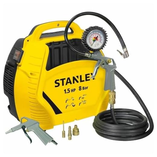 Stanley 1868 - Compresor neumático portátil conjunto kit de aire