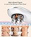 Dopsikn Body Sculpting Machine with Red Light Therapy for Face & Body, Cupping Therapy, Electric Cellulite Massage Tool with 2 Cups, Gift for Women, White