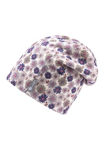 Sterntaler Beanie Blumen bonnet bébé pour protéger les oreilles du vent
