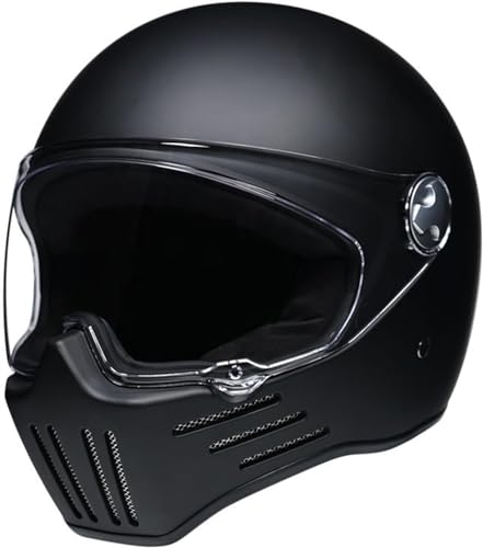 Woljay Full Face Motorcycle Helmet Visor Shield Off Road (Smoke)