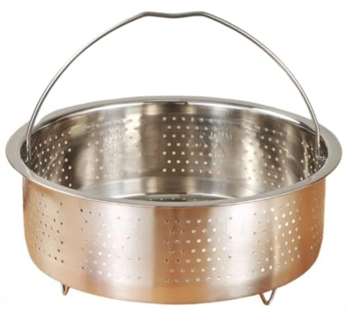 EVREFINご飯とスープを分けられるステンレス製多機能蒸し器 (22cm)