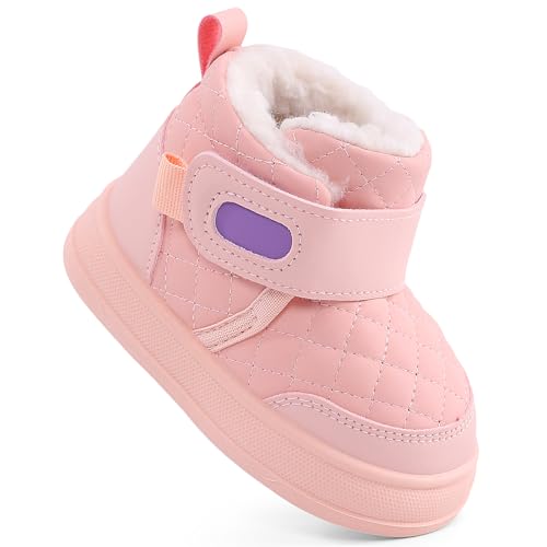 DUONITITI Toddler Snow Boots Boys Girls Waterproof...