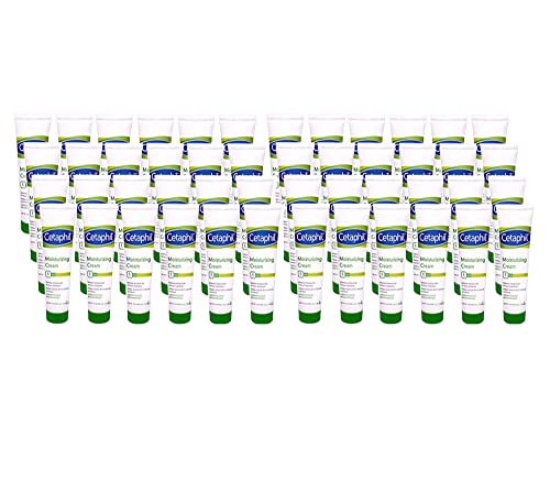 Cetap hil Moisturizing Cream for Dry/Sensitive Skin, Travel Size 0.5oz, (14 g), Pack of 48