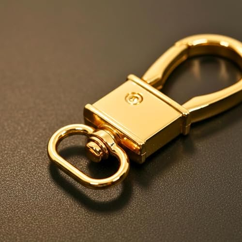 Image of THE MEN THING - Stylish Multicolor Stainless Steel Keychain for Men & Boys (PRIME CORE - Golden)