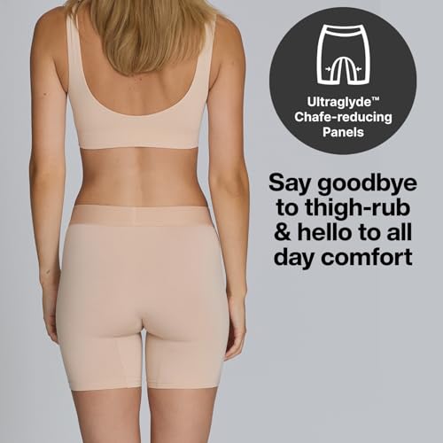 Image of STEP ONE Womens Boxers Underwear, 3-Pack, Viscose from Bamboo Womens Underwear, Moisture-Wicking, Anti-Chafing Boxers