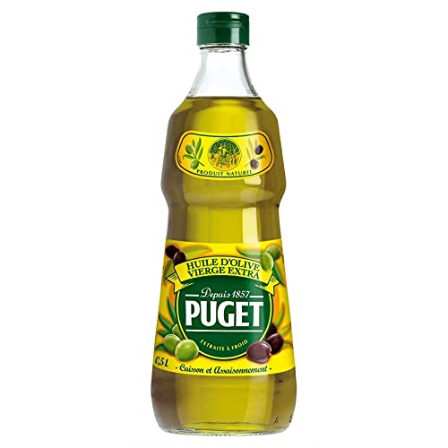 PUGET - Huile D'Olive Classique 500Ml - Lot De 3 - Livraison Gratuite