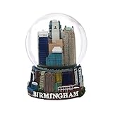 Birmingham Alabama Glass Snow Globe -65 mm
