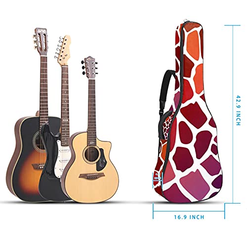 Sac rembourré housse de transport rembourrage double bandoulière réglable étui Case motif de peau de girafe abstraite… - Les Beatles, Paul McCartney, John Lennon, RIngo Starr, George Harrison Sac rembourré housse de transport rembourrage double bandoulière réglable étui Case motif de peau de girafe abstraite… – Image 6