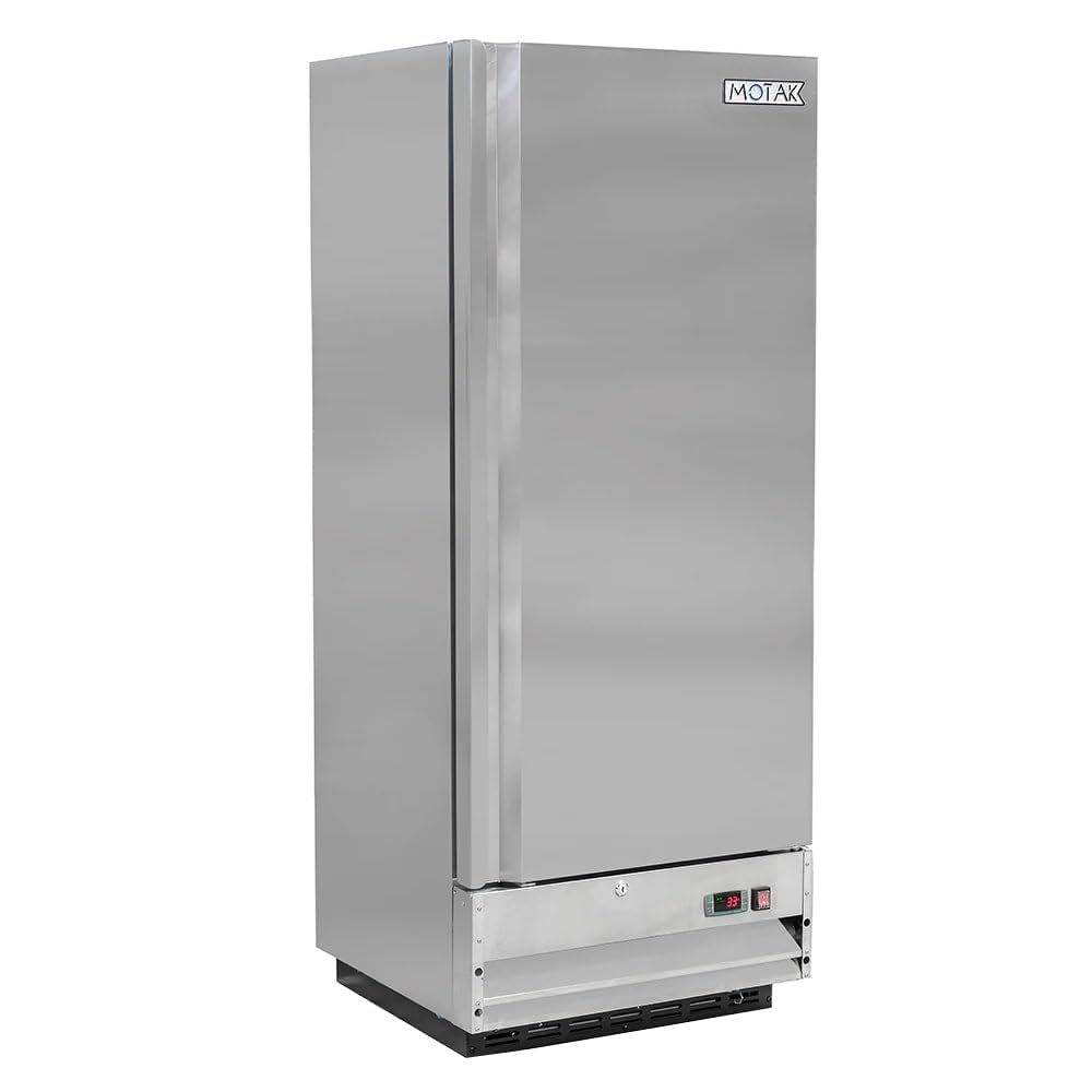 24 3/4" One Section Reach In Refrigerator by MOTAK – 26.97x25.59x68.90, In Description, Check Images, Model MSD-1DR-BAL-12-X