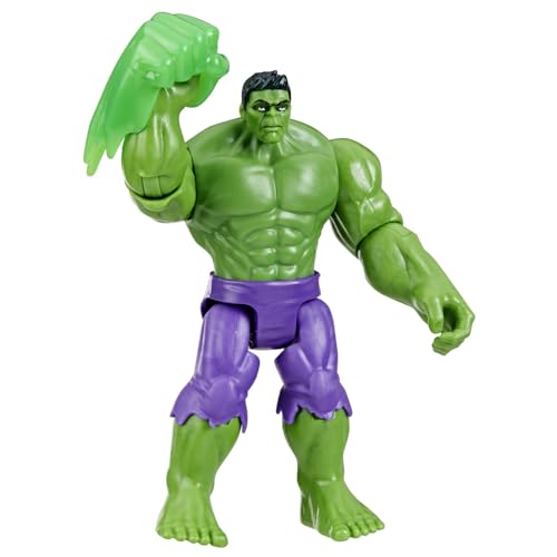 Marvel Epic Hero Series Hulk Deluxe Action Figure, 4-Inch-Scale, Avengers Super Hero Toys for Kids 4 and Up