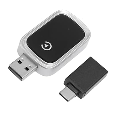 Omquot Stable Wireless Car Adapter 5.8GHz Wifi Bluetooth 5.0 Plug and Play for iOS Phone