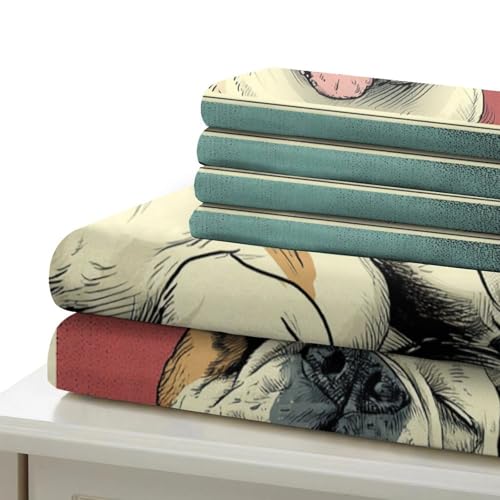 Parure de lit Bouddha 3D de qualité supérieure, microfibre résistante 260x220 - 7