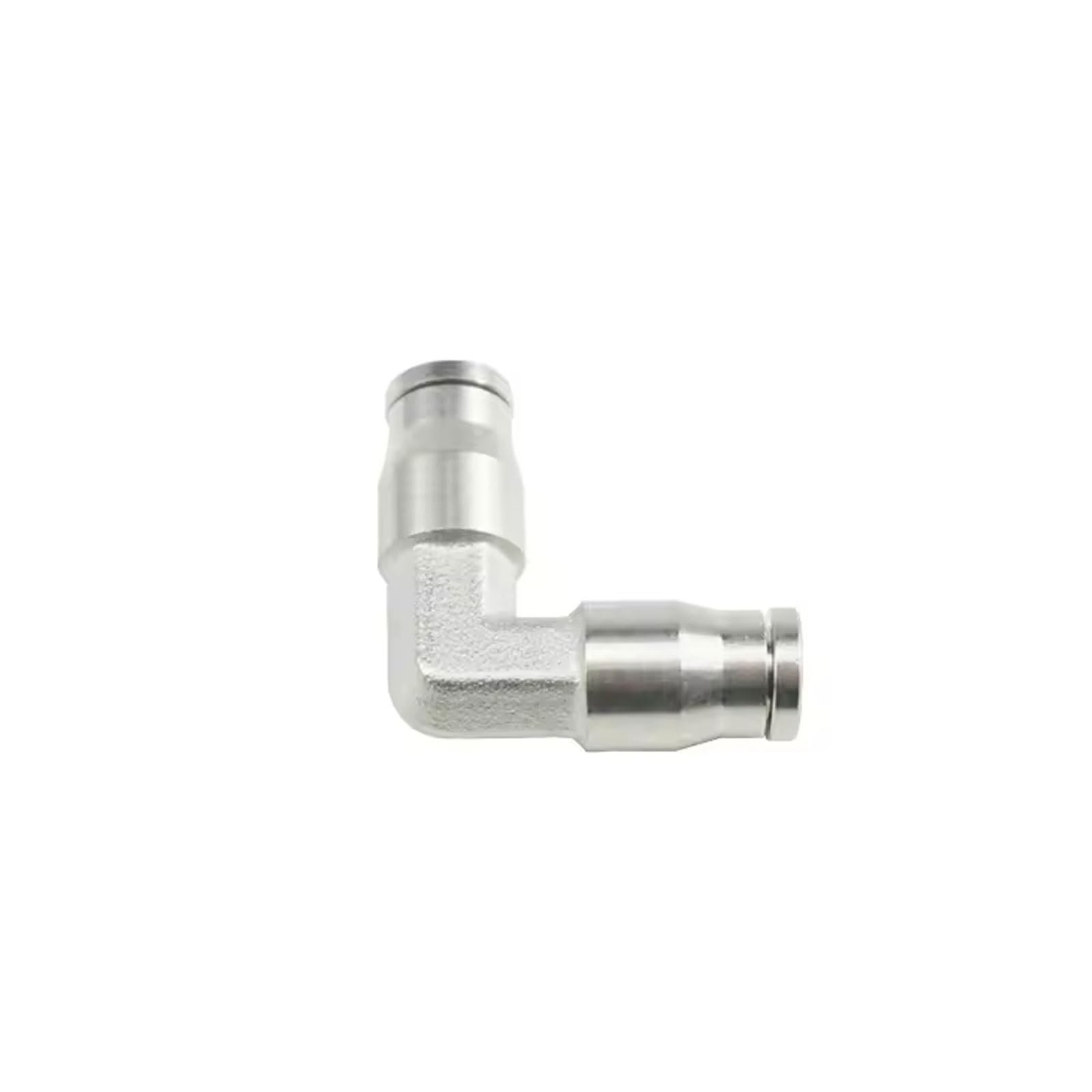 10 Pezzi 1/4" (6,35) ugello ad Alta Pressione Giunto a Gomito raccordi a innesto per Sistema di spruzzatore d'Acqua Esterno, Gomito a bloccaggio rapido