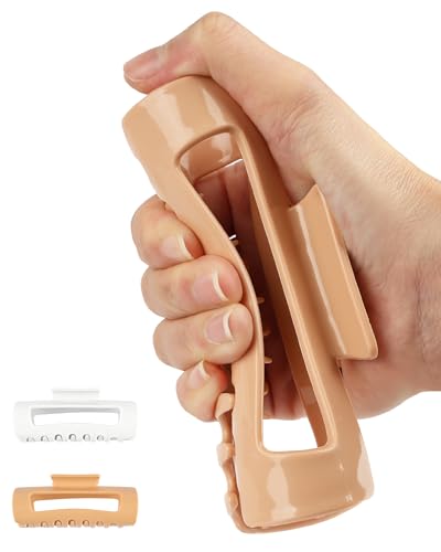 Adatta a tutti i tipi di pettinatura: Che i capelli siano lisci o ricci, folti o sottili, queste pinze per capelli a denti larghi li afferrano con facilità. L’apertura flessibile permette una chiusura dolce e senza sforzo, senza strappare o segnare i capelli, consentendo di ottenere un look ordinato, naturale ed elegante adatto a ogni occasione.