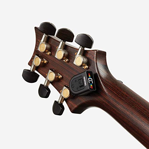Image of D'Addario Accessories Guitar Tuner - Micro Headstock Tuner - Tuner for Acoustic Guitar, Electric Guitar, Bass Guitar, Mandolin, Banjo, Ukelele - Compact & Discrete - Clip Free - 1 Pack