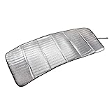 Windshield Sun Shade for Land Rover Defender 90 110 130 Accessories Car Silver Thicken 5-Layer UV Reflector Auto Front Window Sunshade Visor Shield Cover and Keep Your Vehicle Cool (2020-23 1PCS)