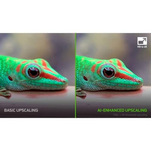 NVIDIA SHIELD Android TV Pro Streaming Media Player, film in 4K HDR, sport dal vivo, Dolby Vision-Atmos, upscaling potenziato da IA, GeForce NOW cloud gaming, Google Assistant integrato - Gadget - Immagine 9