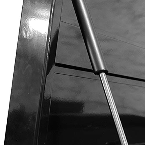 Homak Professional Series 1-Drawer Flip-Top Utility Service Cart, Black, 32 Inches #TOP1