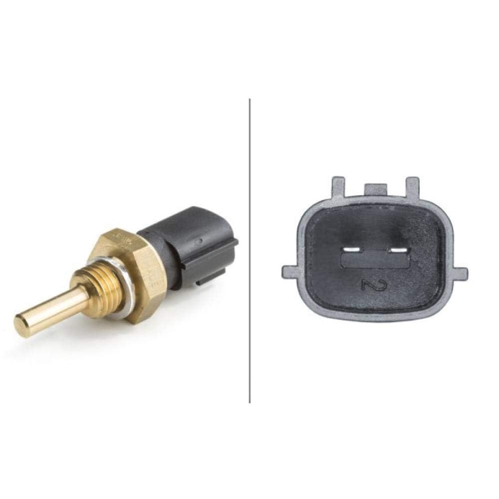 HELLA 6PT 009 107-531 Sensor, coolant temperature - 2-pin connector - with seal
