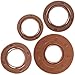 Produktbild Wellendichtringe im SATZ - NJK - für Motor kpl., FPM - braun - S51, S70, KR51/2, SR50, SR80 - 4 Stück