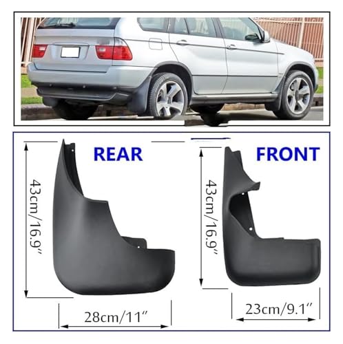 Guardabarros para BMW X5 E53 de 2000 a 2006: listos para rutas de montaña 5