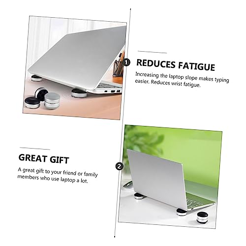 Soporte portátil para laptop con función de enfriamiento 2 piezas miniatura 4
