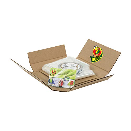 Duck Brand Indoor 10-Window Shrink Film Insulator Kit, 62 in. x 420 in., Brown Box Packaging, 285233