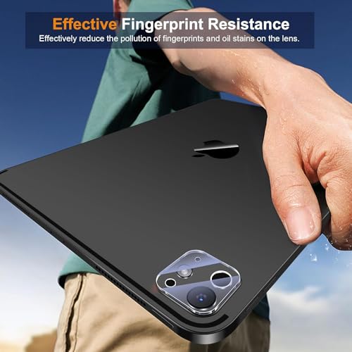 Image of ProElite Camera Lens Protector for Apple iPad Pro 11 M4 /M5 Pro 13 M4 /M5 2024 /2025, Premium Tempered Glass Camera Protector for iPad Pro 11 M4 /M5 Pro 13 M4 /M5 2024 /2025