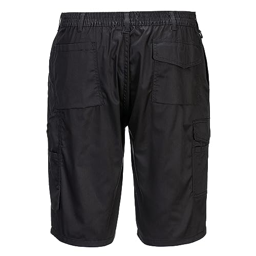 Image of Portwest S790 High Performance Comfort Combat Shorts Black, Small