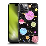 Head Case Designs Pianeti Galassia Marmorea Custodia Cover Dura per Parte Posteriore Compatibile con Apple iPhone 14 PRO Max