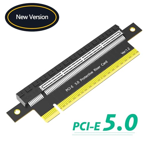 Tarjeta de elevación PCIE X16 5.0 PCIExpress 16X extensión para colocación de GPU de juegos 6