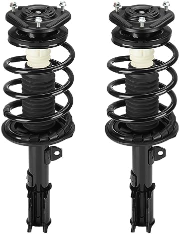 2-Pack Front Complete Strut Assembly For Toyota Corolla 2003-2008 - Includes Coil Spring & Shock, Replaces 172114/172115