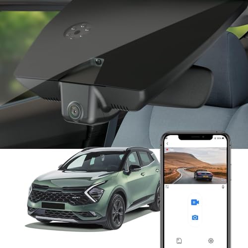 Fitcamx Dash CAM 2160P Geschikt voor Kia Sportage 2022 2023 2024 2025 (5e Gen), OEM Autocamera 4K...