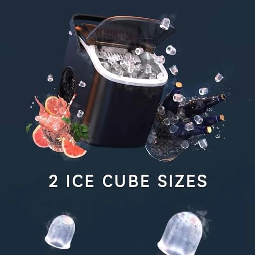 Fabricadora de hielo portátil para encimera miniatura 3