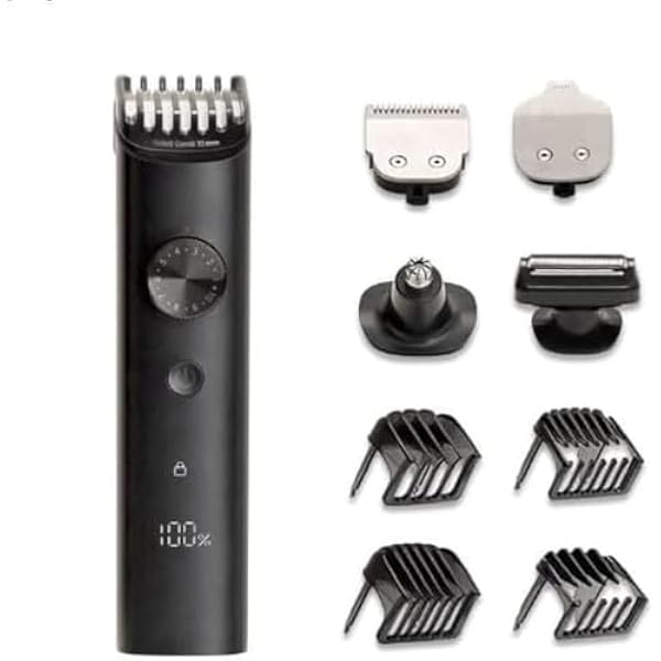 Xiaomi Grooming Kit Pro flera ersättningshuvuden IPX7 betyg full vattentvättbar snabbladdning